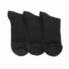 Men's Extra Wide Calf Cotton Ankle Cushioned 3 Pair Pack Socks for Men