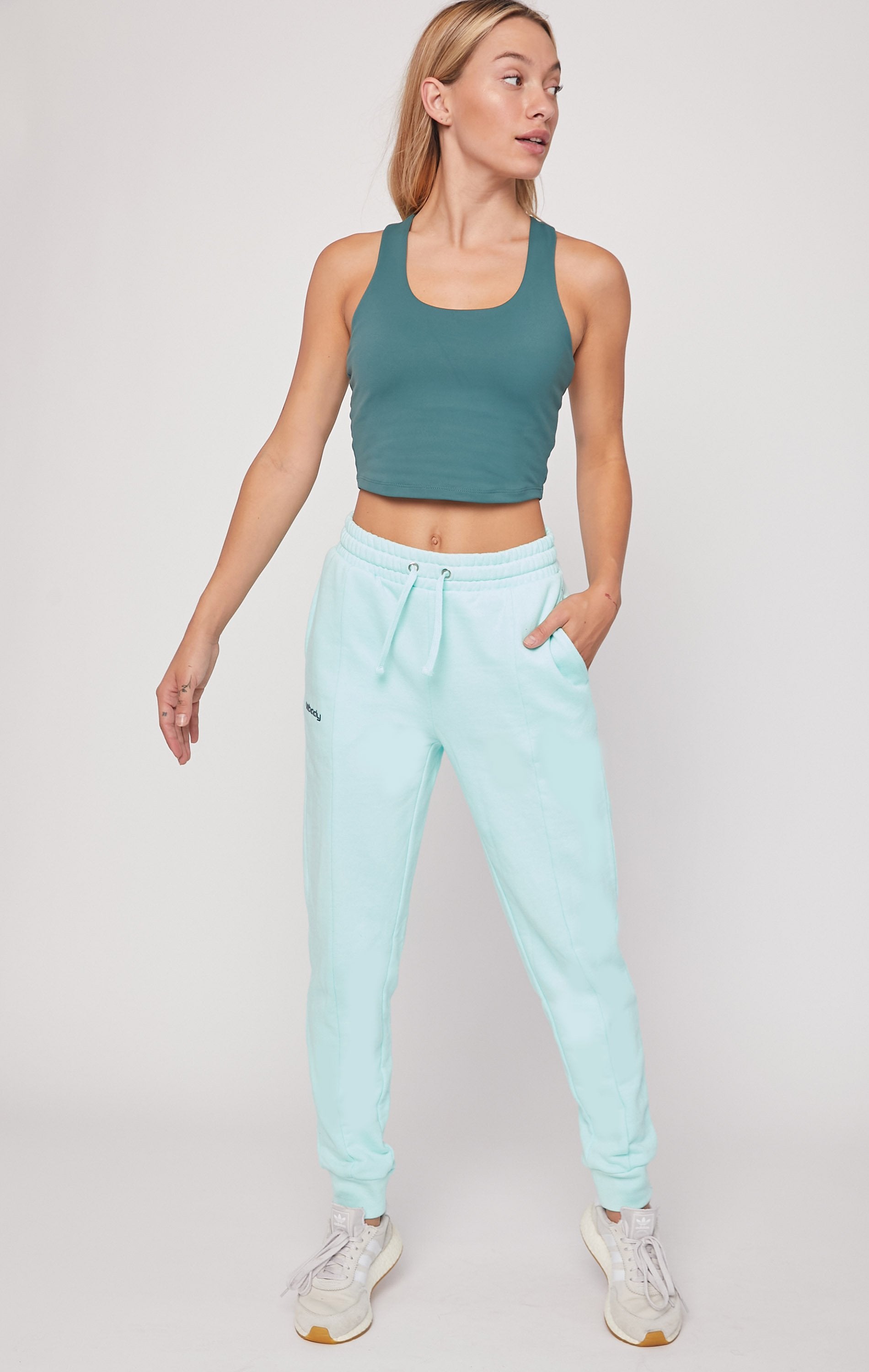 Rebody Pintuck French Terry Sweatpants