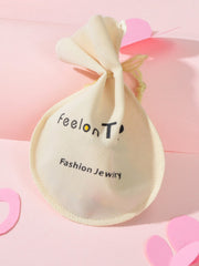Feelontop Velvet Jewellery Pouch Drawstring Gift Bag Party Packing
