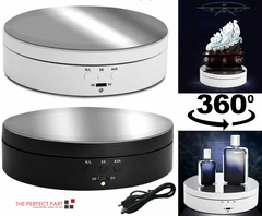 360° Electric Motorized Rotating Display Stand Jewelry Photography