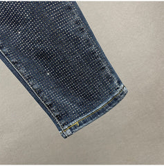 Midnight Spark Rhinestone Jeans – Haute Edition 25