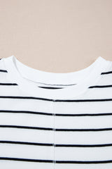 Stripe Top and Pants Set