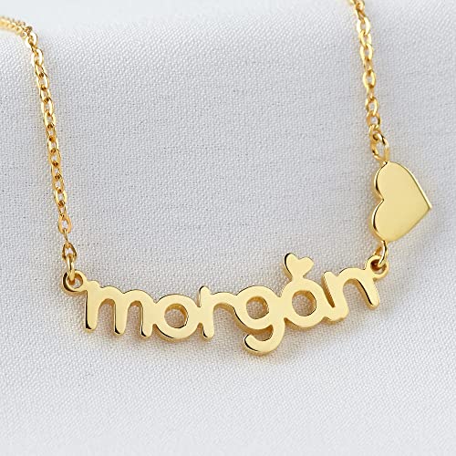 Little Girls Necklace, Toddler Name Necklace, Tween Girls Gift