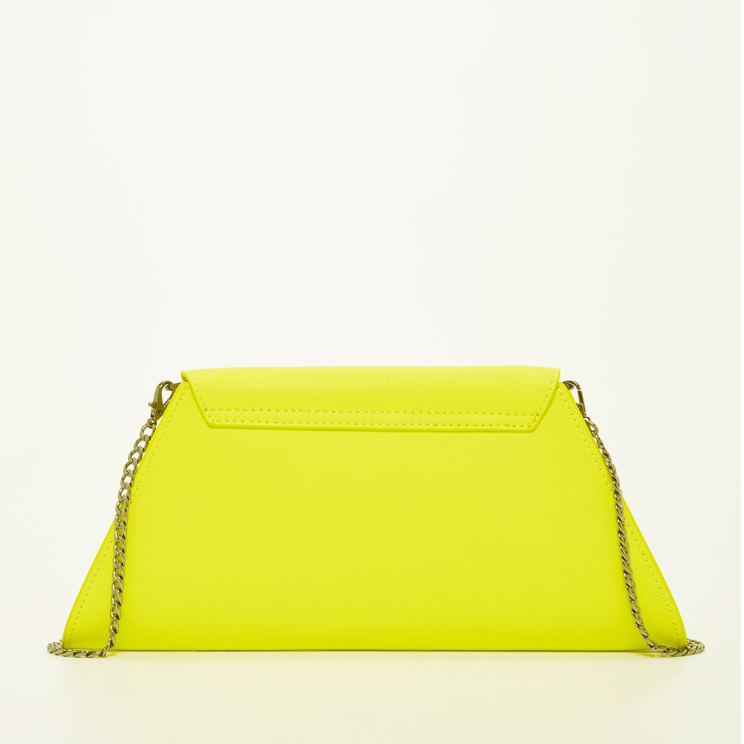 Yellow Purse Leather Clutch Bag Unique Evening Purse Women's Handbag