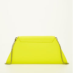 Yellow Purse Leather Clutch Bag Unique Evening Purse Women's Handbag
