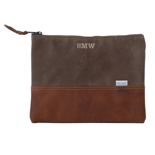 Leather Clutch