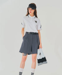 BENECIA 12 Butter Bermuda Shorts - Gray