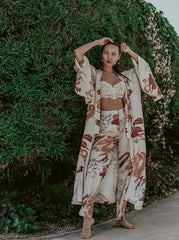 Kayda Satin Wide Leg Pants
