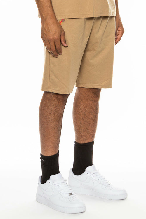 Checkered Detail Shorts EMS4102