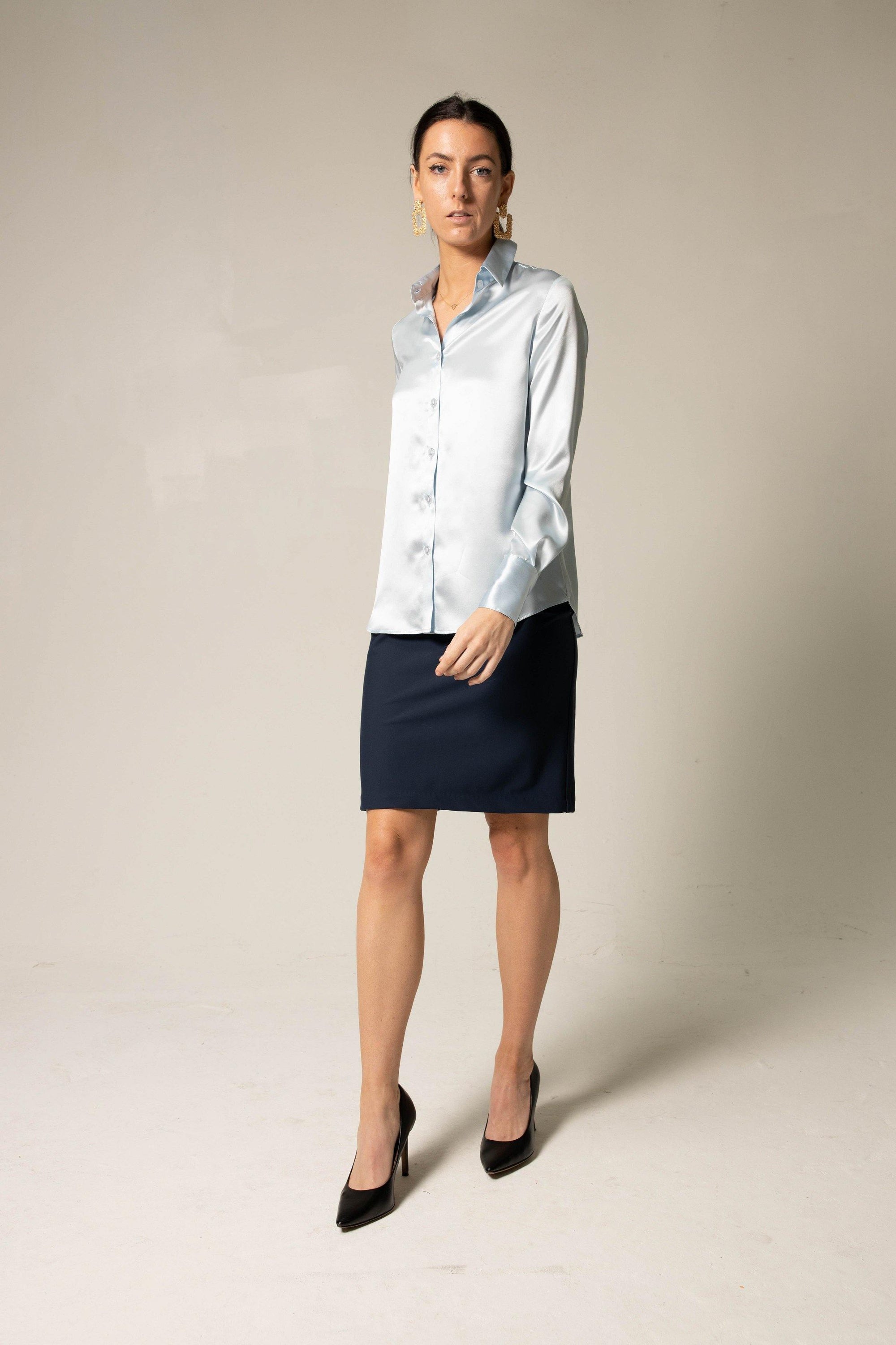 Luxe Comfort Stretchy Mini Skirt – Women’s Stylish Mini Skirt