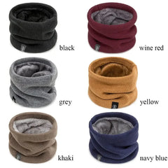 Unisex Thermal Knitted Neck Gaiter Winter Sport Scarf Windproof Face