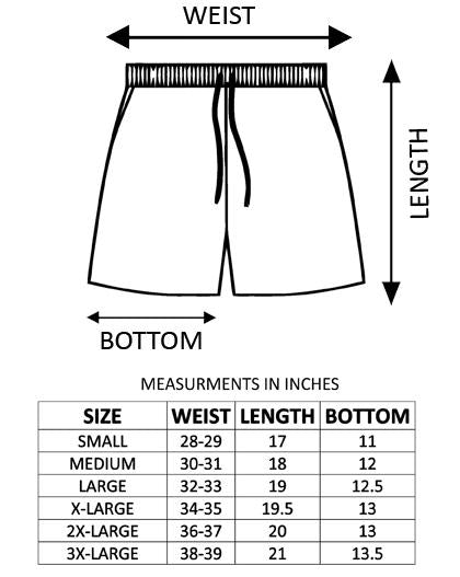 Awe Pattern Shorts