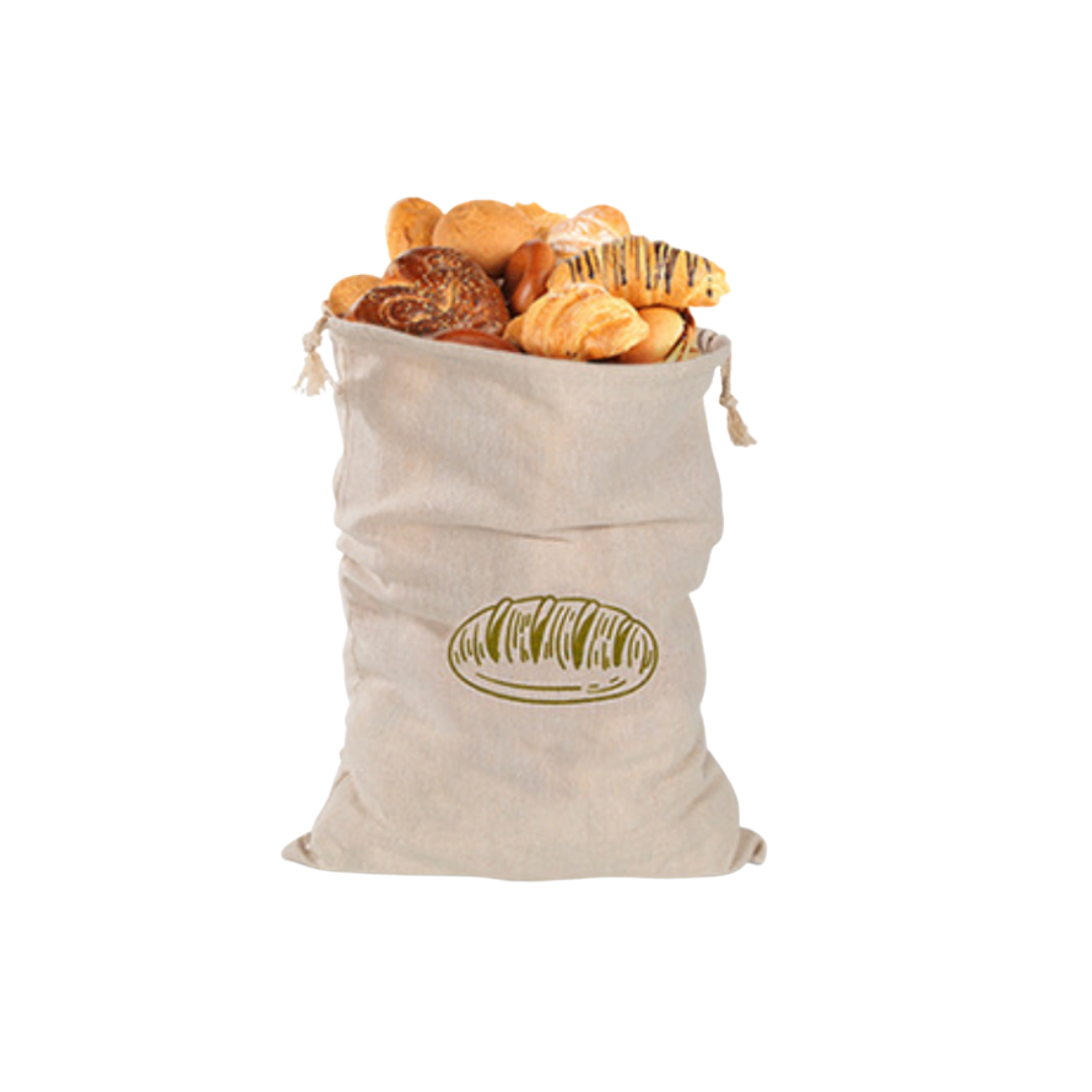 Reusable Linen Bread Bag