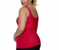 InstantFigure Curvy Plus Size Activewear Scoop Neck Tank Top WA40021C