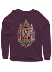 Abraham Lincoln Portrait Full Sleeves T-shirt
