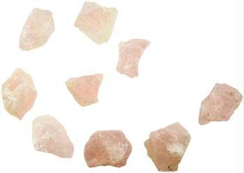 Azure Green GUROSQB 1 Lb Rose Quartz Untumbled