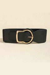 Zinc Alloy PU Leather Belt