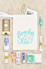 Let's Get Flocked Up! Flamingo Hangover Kit Bags