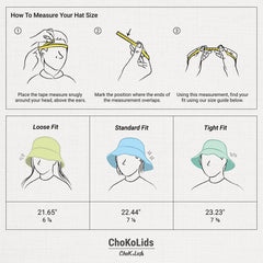 Wide Brim Frayed Bucket Hat for Summer – Lightweight Cotton Sun Hat