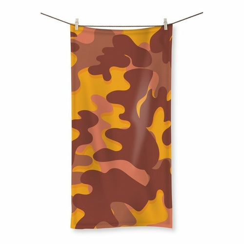 Camofludge 3 Beach Towel