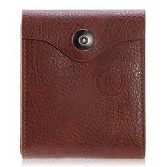 1Pc Men  Wallet PU Leather Purse Slim Card Holder Cases With 2 ID