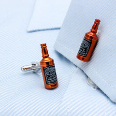 Whisky Bottle Cufflinks