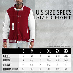 Melton Varsity Letterman Jacket Faux Royal White Team Jacket BJ222