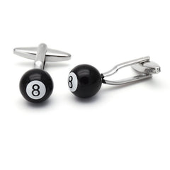Black 8 Cufflinks
