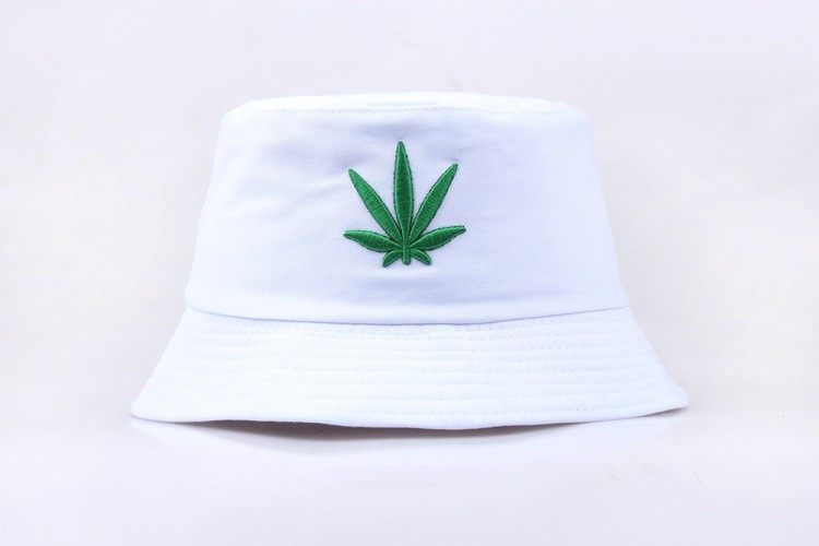 Maple Leaf Embroidered Fisherman Hat