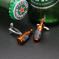 Whisky Bottle Cufflinks