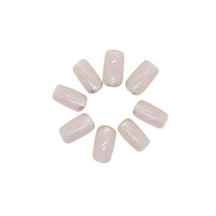 Press On Nails Kit with Glue and gel stickers Reusable Tips