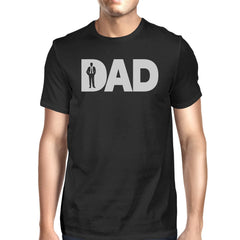 Dad Business Mens Black Graphic Tee Funny Fathers