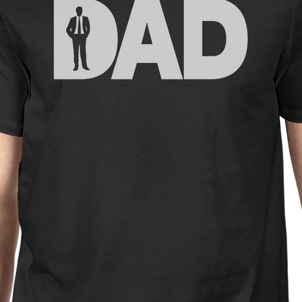 Dad Business Mens Black Graphic Tee Funny Fathers
