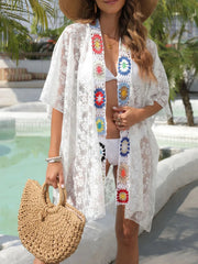 Crochet Open Front Cover-Up