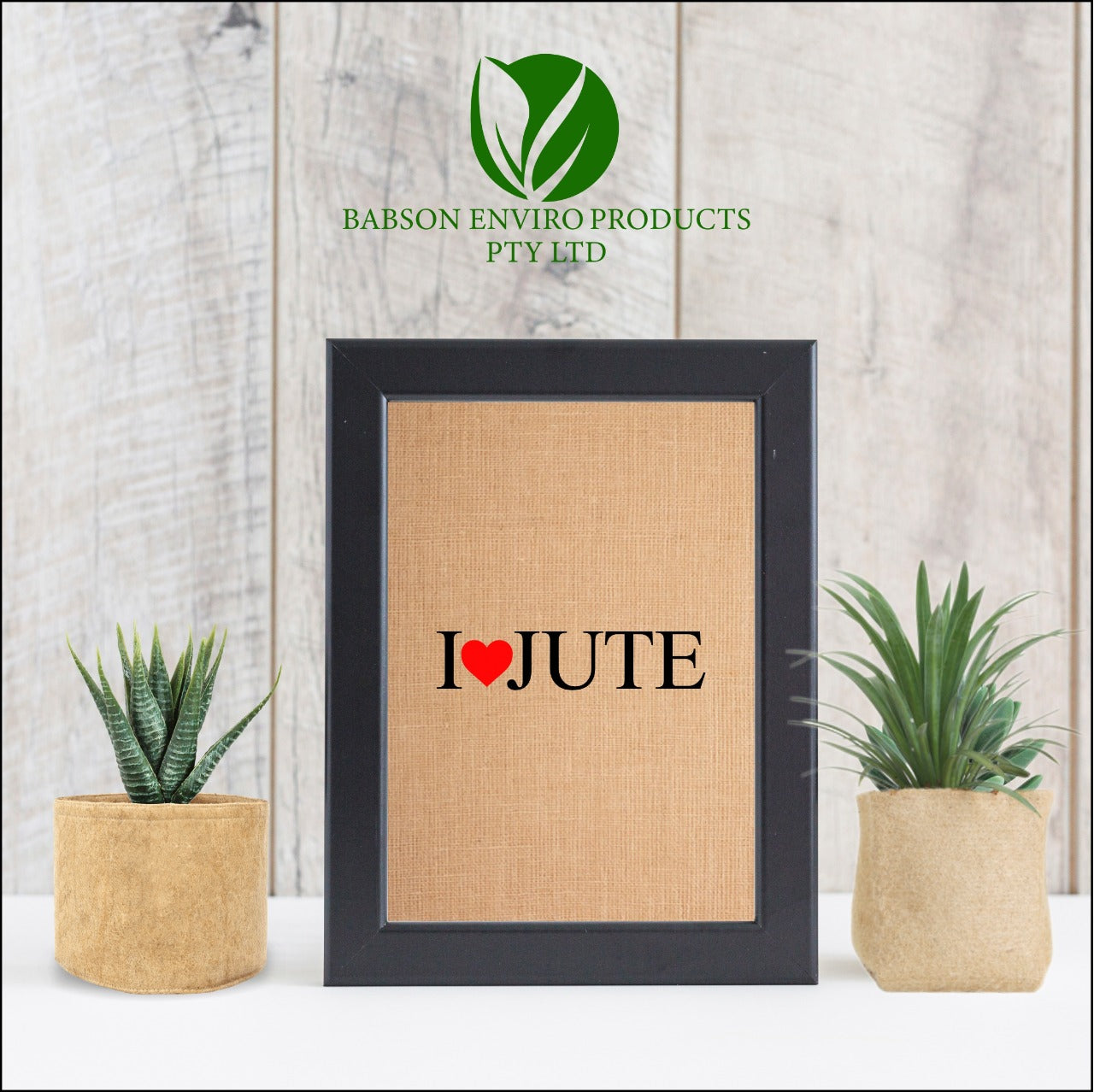Outdoor Eco Friendly Jute Plant Pots (2.8 Liters)