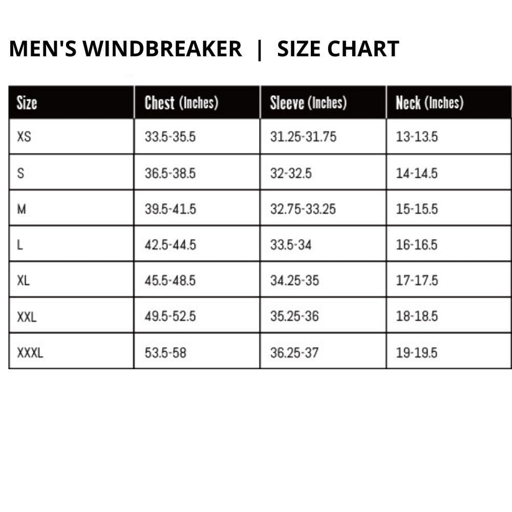 Mens Lightweight Windbreaker Jacket with Hood and Zipper Closure -