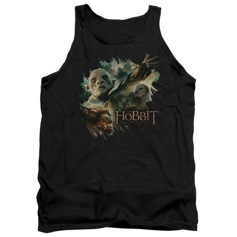 Trevco Hobbit-Baddies Adult Tank Top- Black - XL