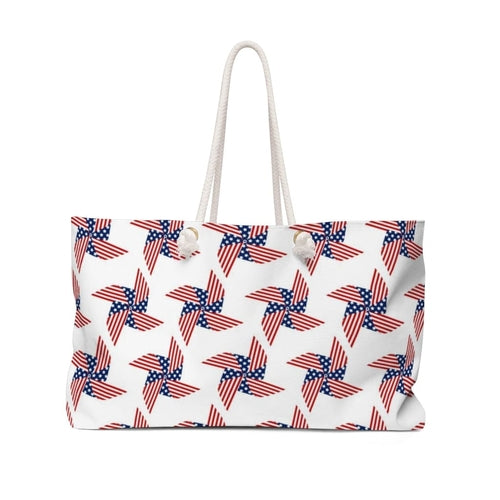 Weekender Tote Bag / Red White Blue