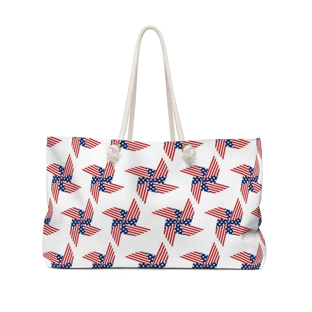 Weekender Tote Bag / Red White Blue