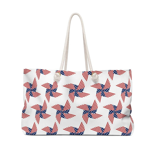 Weekender Tote Bag / Red White Blue