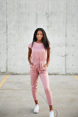 DT Unity Jumpsuit in Pink Lemonade